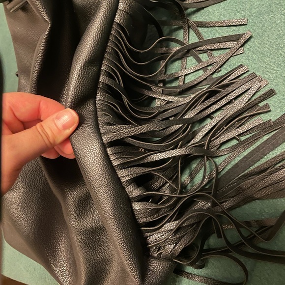 Victoria’s Secret Drawstring Fringe Bag Backpack - Picture 11 of 14